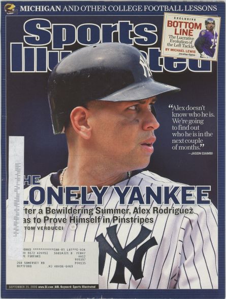 Sports Illustrated Yankees Alex Rodriguez Cover 09.25.2006