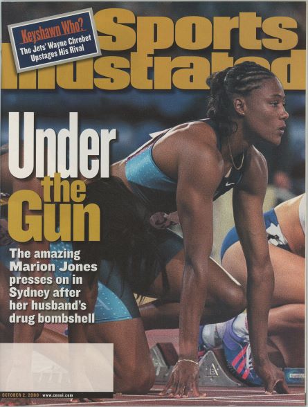 Sports Illustrated US Marion Jones Cover 10.02.2000