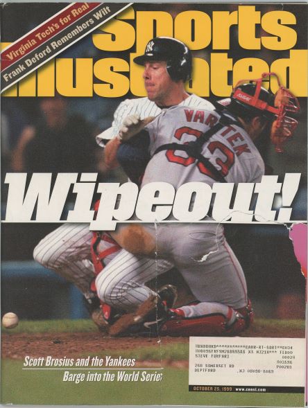 Sports Illustrated Yankees/Red Sox Cover 10.25.1999