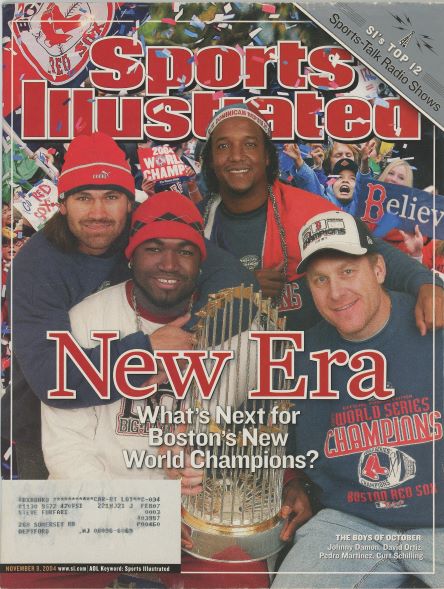 Sports Illustrated Red Sox Cover 11.08.2004