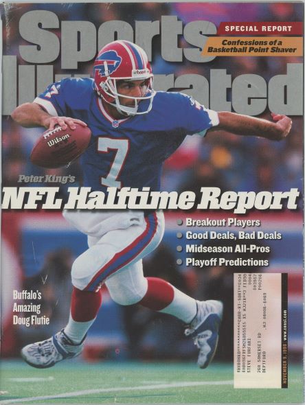 Sports Illustrated Bills Doug Flutie Cover 11.09.1998