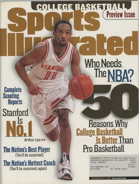 Sports Illustrated Stanford Arthur Lee Cover 11.23.1998