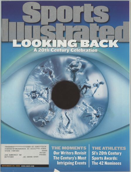 Sports Illustrated Looking Back Cover 11.23.1999