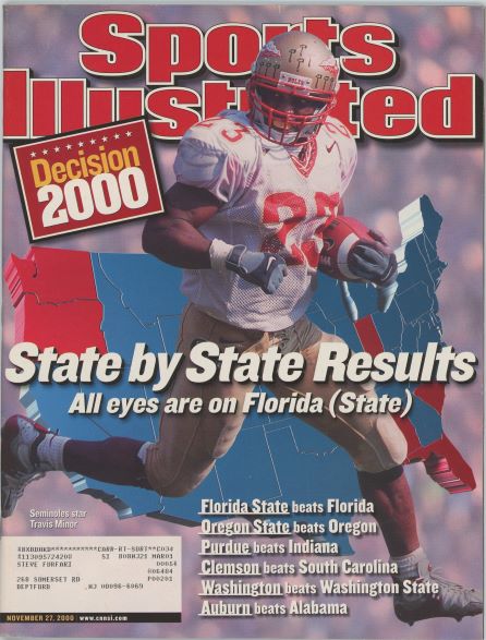 Sports Illustrated Florida State Travis Minor Cover 11.27.2000