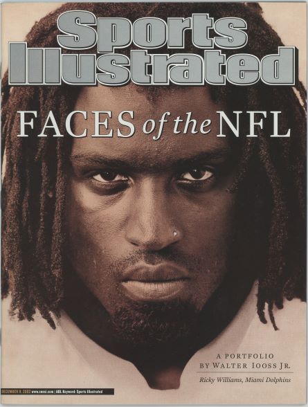 Sports Illustrated Ricky Williams Cover 12.09.2002