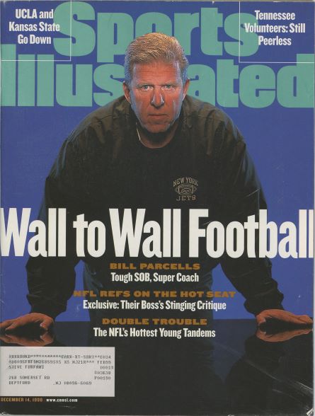 Sports Illustrated Jets Bill Parcels Cover