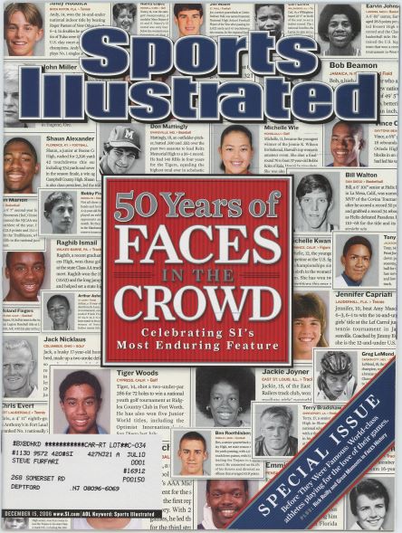 Sports Illustrated Faces in the Crowd Cover 12.15.2006