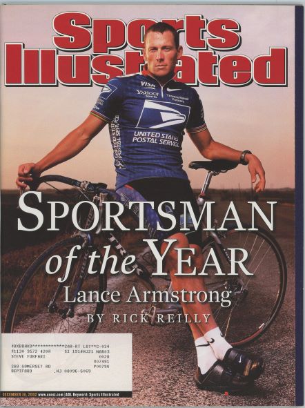 Sports Illustrated Lance Armstrong Cover 12.16.2002