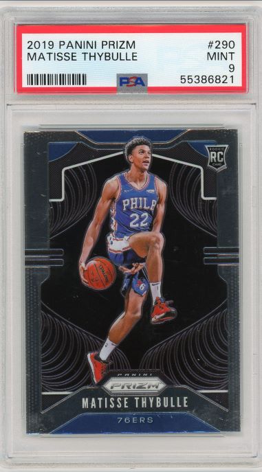 2019 Panini Prizm Matisse Thybulle Rookie #290 PSA 9