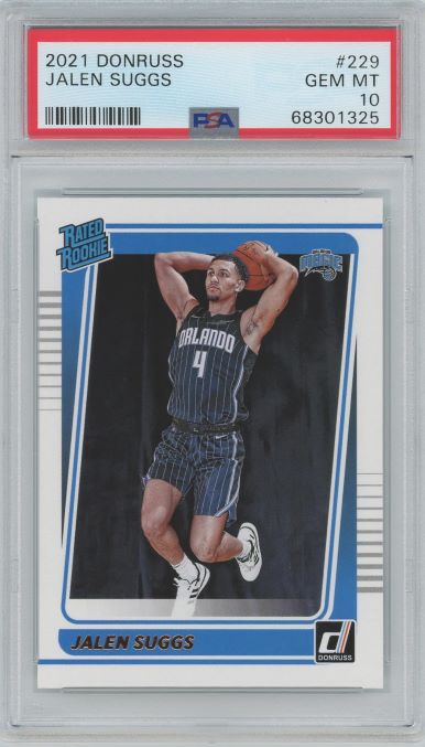 2021 Donruss Jalen Suggs Rated Rookie #229 PSA 10