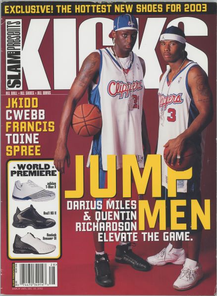 Darius Miles/Quentin Richardson Kicks Cover