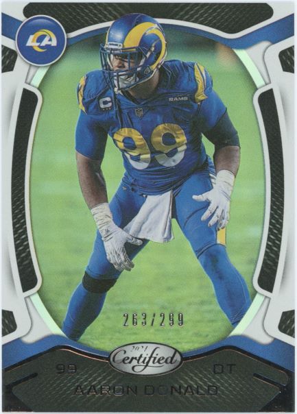 2021 Panini Certified Aaron Donald #263/299 #94