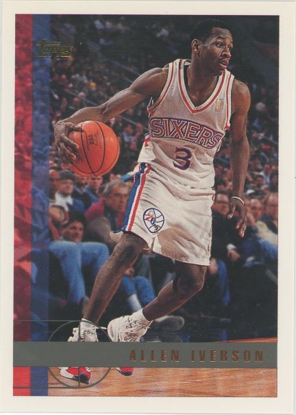 1997 Topps Allen Iverson #54