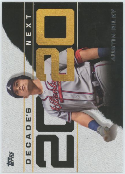 2020 Topps Baseball Series 1 Austin Riley Decades Next #DN-2