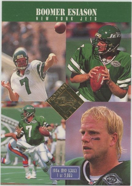 1993 Classic Proline Live Boomer Esiason #Mvp31 #1/2083