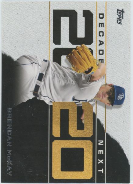 2020 Topps Series 1 Brendan McKay Decade's Next Rookie #DN-26