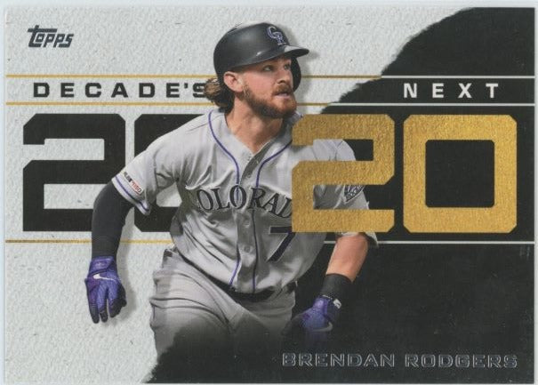 2020 Topps Brendan Rogers Decade's Next #DN-8