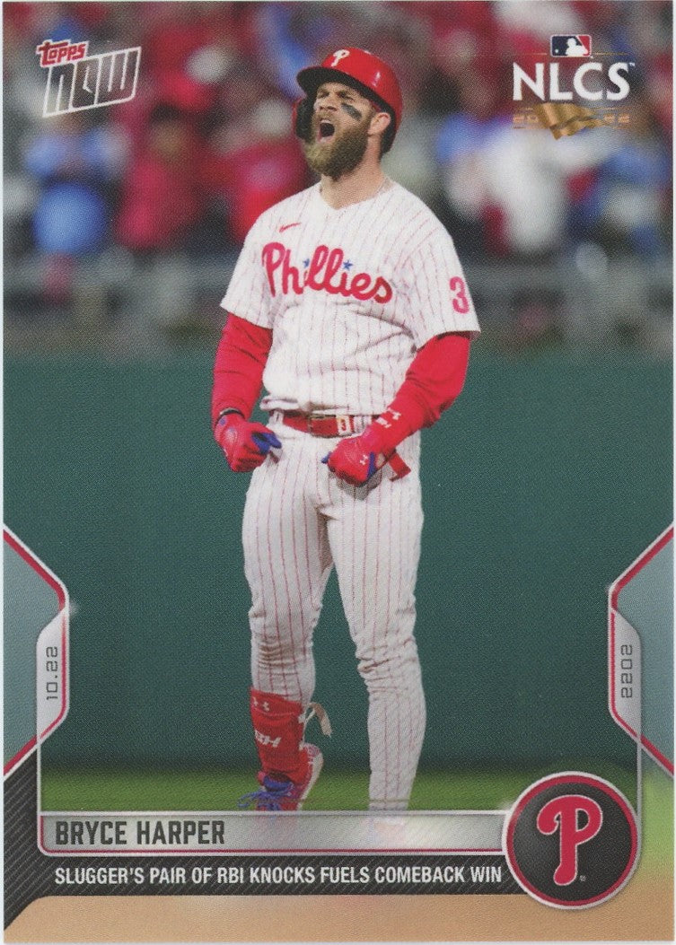 2022 Topps Now Bryce Harper NLCS #1118