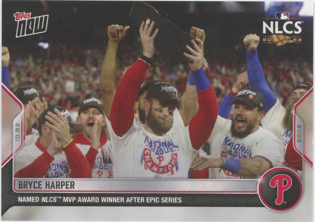 2022 Topps Now Bryce Harper NLCS MVP #1127