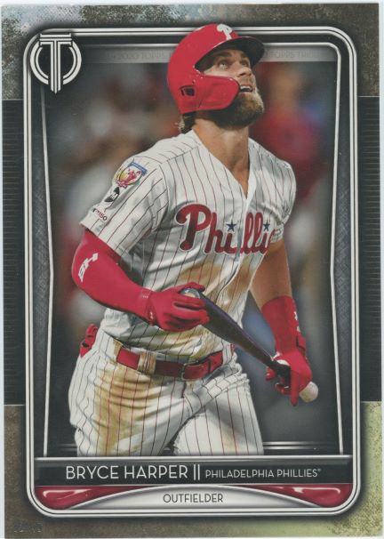 2020 Topps Tribute Bryce Harper Jumbo 5X7 #/49