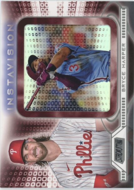 2021 Topps Stadium Club Bryce Harper Instavision Insert