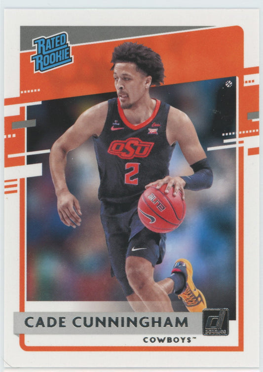 2021-22 Panini Chronicles Draft Picks Cade Cunningham Rated Rookie #26