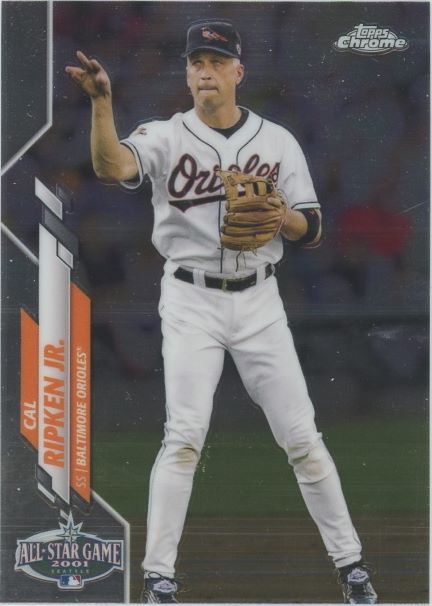 2020 Topps Chrome Update Cal Ripken Jr 2001 All-Star Game #U-70