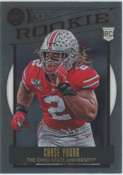 2020 Panini Legacy Chase Young Silver Rookie #145