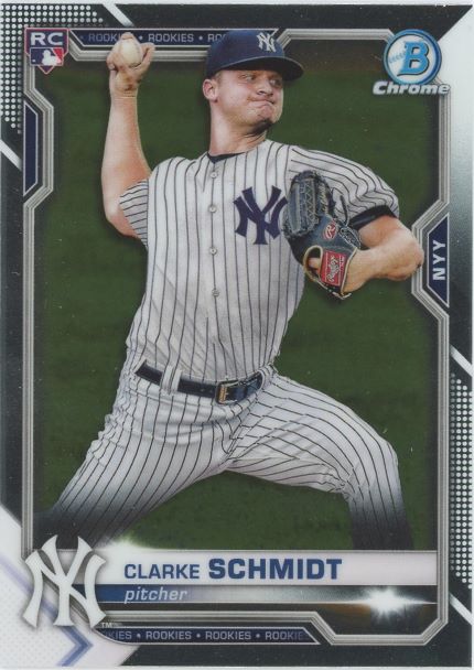 2021 Bowman Chrome Clarke Schmidt Rookie #33