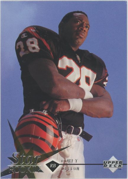 1997 Upper Deck Corey Dillon Star Rookie #24