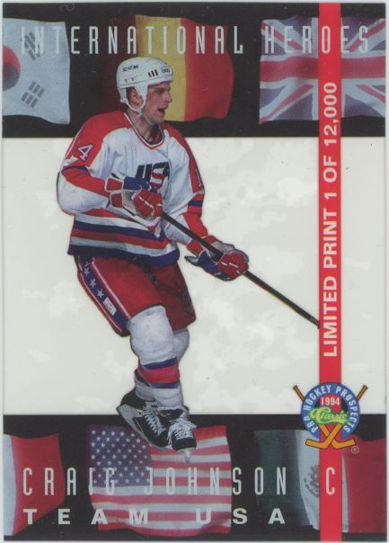 1994 Classic Craig Johnson Pro Hockey Prospects #LP7 #1/12000