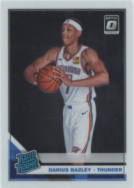 2019-20 Donruss Optic Darius Bazley rookie #156