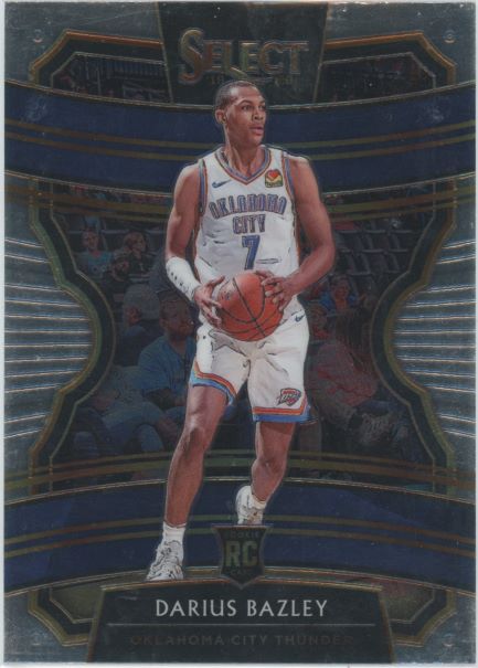 2019-20 Panini Select Concourse Darius Bazley Rooke #80