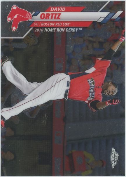 2020 Topps Chrome Update David Ortiz 2010 Home Run Derby #U-94