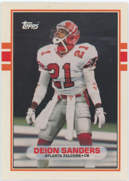 1989 Topps Traded Deion Sanders #30T