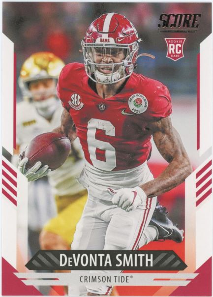 2021 Score DeVonta Smith Rookie #324