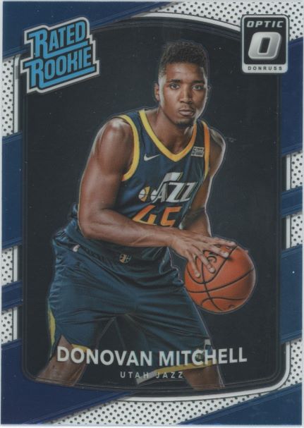 2017-18 Donruss Optic Donovan Mitchell Rookie #188