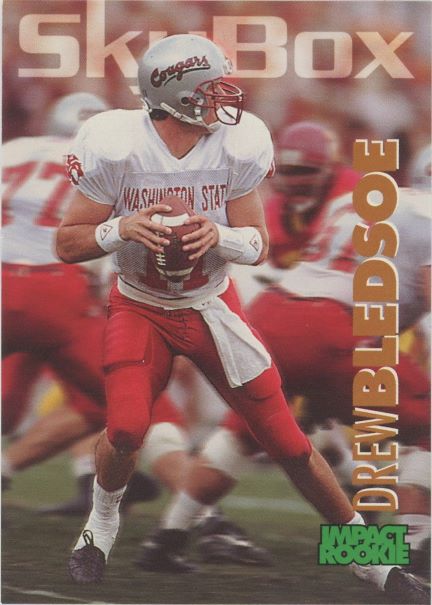 1993 Sky Box Drew Bledsoe Impact Rookie #361