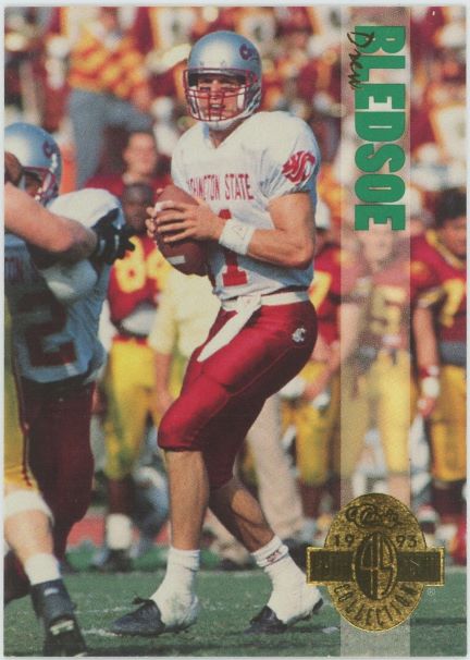 1993 Classic Drew Bledsoe Four Sport Collection Rookie #91