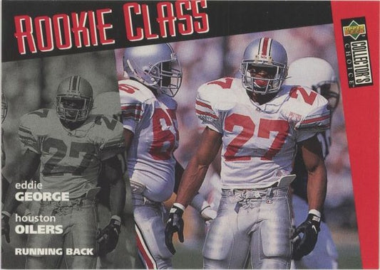 1996 Upper Deck Eddie George Collector's Choice Rookie Class #12