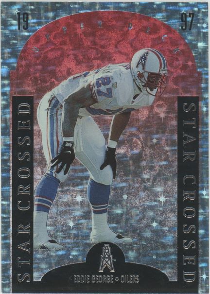 1997 Upper Deck Eddie George Star Crossed #SC7