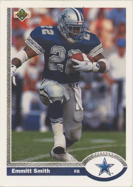 1991 Upper Deck Emmitt Smith #172