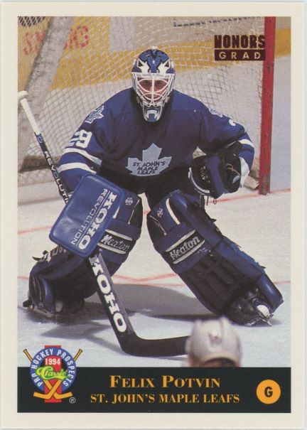 1994 Classic Felix Potvin Pro Hockey Prospects #51