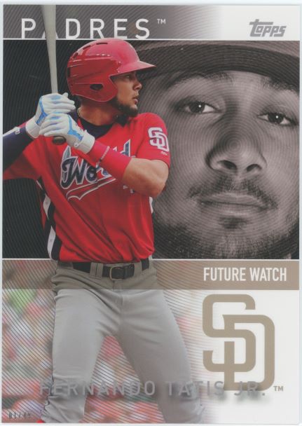 2020 Topps Fernando Tatis Jr. Highlights Jumbo 5X7 #/49