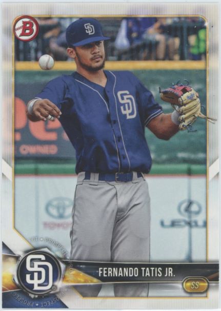 2018 Bowman Fernando Tatis Jr. Prospect #BP114