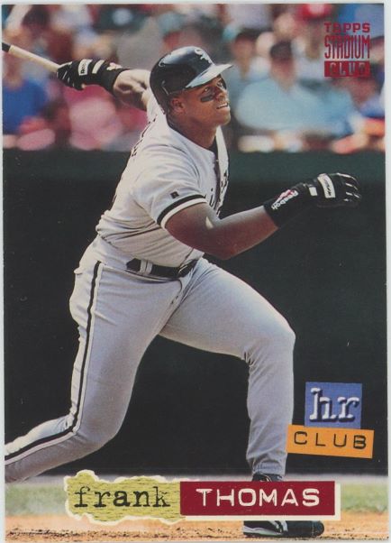 1994 Topps Stadium ClubFrank Thomas HR Club #267