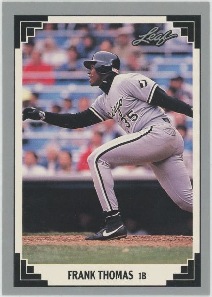 1991 Leaf Frank Thomas #281