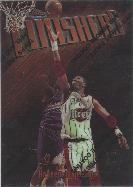 1997-98 Topps Chrome Hakeem Olajuwon Finishers #48