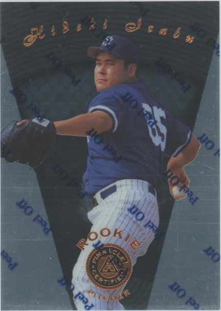 1997 Pinnicle Certified Hideki Irabu Rookie #129