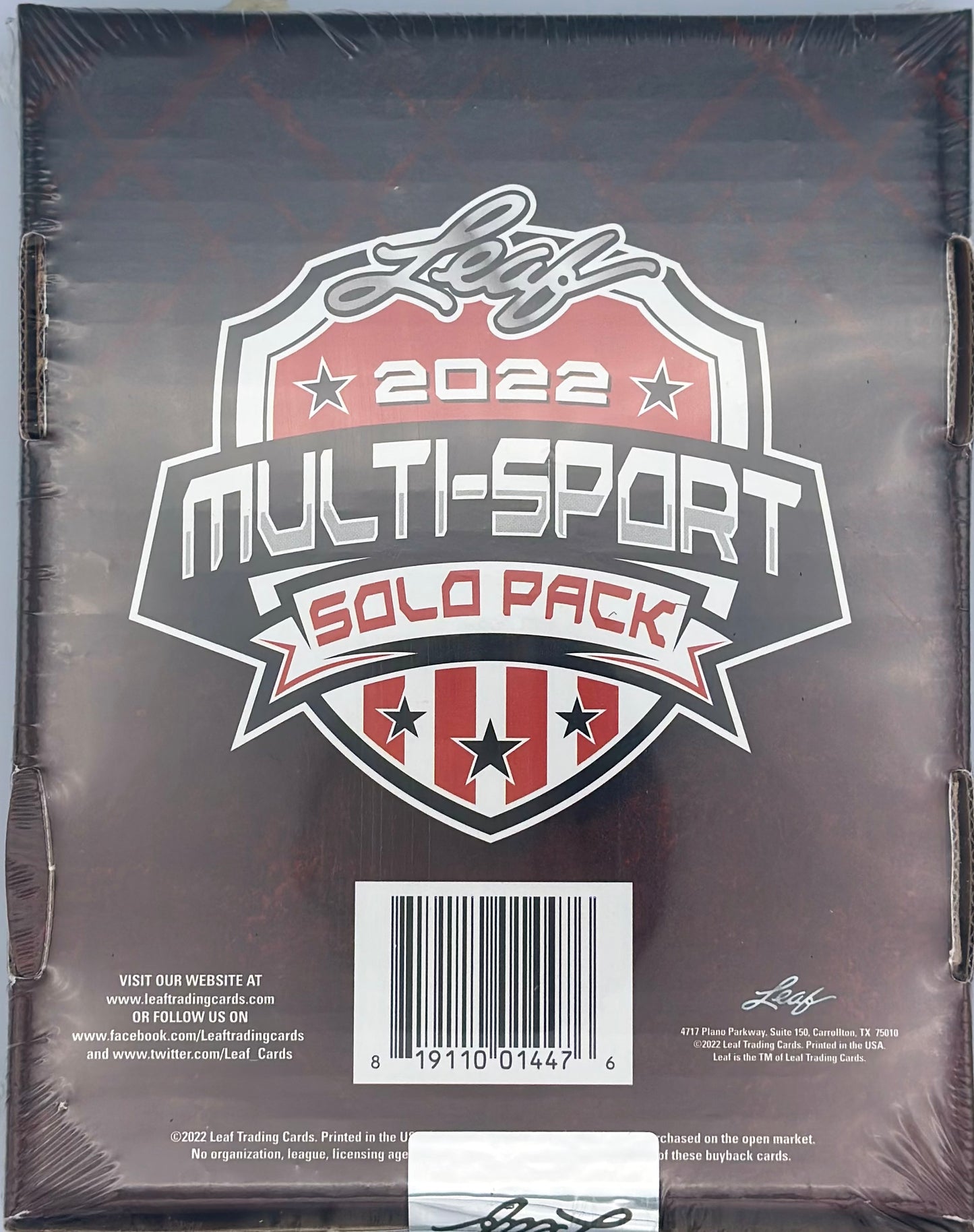 2022 Leaf Mulit Sport Solo Pack